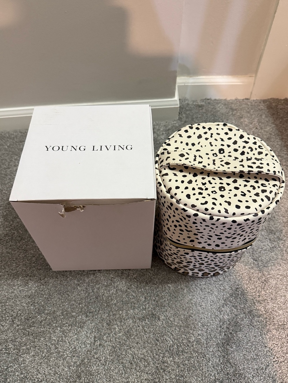 Young Living Travel Case Leopard